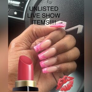 UNLISTED ITEMS FOR LIVE SHOW!!!